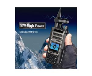 TK11 Two Way Radio Walkie Talkie Portable Long Range 10W Transceiver Ham Amateur CB Shortwave Receiver AM FM NOAA (EU)