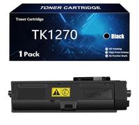 TK1270 Cartucho de Tóner de Alto Rendimiento para Kyocera TK1270 TK-1270 TK 1270 Compatible para Kyocera ECOSYS MA4000x MA4000wfx MA4000wifx Impresoras con Chip,Black-1 Pack