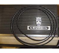 TK22 y TK23 GRUNDIG - Juego de correas de repuesto para reproductor de cinta de carrete a carrete