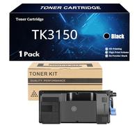 TK3150 Cartucho de Tóner de Repuesto para Kyocera TK3150 TK-3150 TK 3150 Compatible para Kyocera ECOSYS M3040idn M3540idn Impresoras con Chip,Black-1 Pack