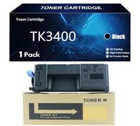 TK3400 Cartucho de Tóner de Repuesto para Kyocera TK3400 TK-3400 TK 3400 Compatible para Kyocera ECOSYS PA4500x MA4500x MA4500fx Impresoras con Chip,Black-1 Pack