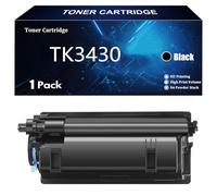 TK3430 Cartucho de Tóner de Alto Rendimiento para Kyocera TK3430 TK-3430 TK 3430 Compatible para Kyocera ECOSYS MA5500ifx PA5500x Impresoras con Chip,Black-1 Pack