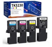 TK5230 Toner Compatible para Kyocera TK-5230 (K/Y/M/C) - para Ecosys M5521cdw, M5521cdn, P5021cdw, P5021cdn, P5021 (Negro, Cian, Amarillo, Magenta)