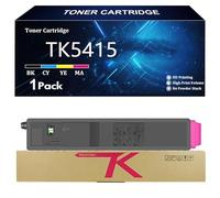 TK5415 Cartucho de Tóner de Repuesto para Kyocera TK5415 TK5415K TK5415C TK5415Y TK5415M para Kyocera ECOSYS PA4500ci MA4500ci Impresoras con Chip,M-1 Pack