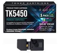 TK5450BK TK5450C TK5450M TK5450Y Cartuchos de tóner TK5450 para Kyocera ECOSYS PA2600cwx PA2600cx MA2600cfx MA2600cwfx Impresoras con Chip Trabajo de Alto Rendimiento