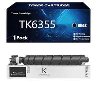 TK6355 Cartucho de Tóner de Repuesto para Kyocera TK6355 TK-6355 TK 6355 Compatible para Kyocera TASKalfa MZ7001i MZ6001i MZ5001i MZ4001i Impresoras con Chip,Black-1 Pack