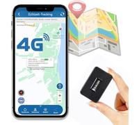 TK913 - Mini GPS Tracker con micrófono, sin suscripción, 1500 mAh, pequeño localizador GPS impermeable antipérdida, posicionamiento real, aplicación compatible, para moto/autocaravana/barco