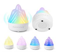 TK99SW Altavoz Bluetooth con Luces Nocturnas, Lámpara Inteligente con Altavoz y Radio FM, Luz RGB Multicolor Regulable para Habitación, para Leer, Dormir, Fiesta,Regalos