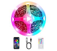 TK99SW Tira LED TV 4 Metro, Tiras LED Sincronización Musical, con Aplicación y Control Remoto para Retroiluminación de TV de 55-70 Pulgadas, Cine en Casa, Cocina, Sala de Estar