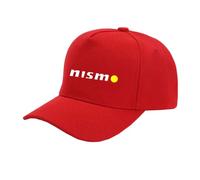 TKAJHPAH Gorra Unisex Estampada Snapback para N.i.s.m.o De Béisbol Ajustable Que Absorbe La Humedad Trucker Gráfica Fitness Transpirable Estilo Dad Hat-HongSe||One_Size