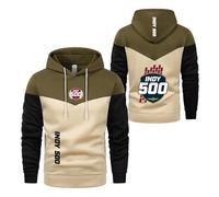 TKAJHPAH Sudadera con Capucha Hombre Color Contrastante para In.di.an.Ap.OL.is 500 Abrigo Bolsillos De Calle Chaqueta Gráfica Ropa Cómoda Primavera Y Otoño-LvSe||x_l