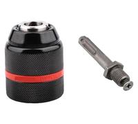 TKCC7 Mandril de taladro metálico sin llave roscado 0,8-10 mm y 2-13, adaptador agarre rápido, vástagos cuadrados hexagonales SDS, destornillador impacto, mandriles for grifo .AT7