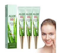 Tkekruh 3PC Eye Cream 20g, Total Eye Revitalizer, Crema de Ojos Antifatiga, Eficaz Producto Antiedad para el Cuidado de los Ojos, Fórmula Antifatiga que Reduce la Apariencia de Bolsas y Ojeras
