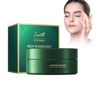 Tkekruh 60 Almohadillas para los Ojos, Máscaras Gel, Collagene Patch Occhi, Mascara para los Ojos, Parches Ojos, Hialurónico y Colágeno, Palta, Contra Ojeras, Bolsas, Arrugas e Hinchazón