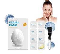 Tkekruh 8pc Mascarillas Faciales, Mask Set, Paquete De Mascarilla, Tratamiento Hidratante, Limpieza Profunda Poros, Mascarilla Exfoliante y Purificante, Previene Líneas Finas ProtecciónPiel