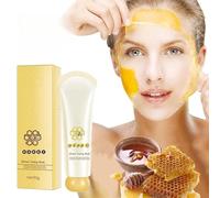 Tkekruh Honey Mask,Blackhead Remover Mask,Peel Off Máscara,Puntos Negros Mascarilla,Honey Tearing Mask Peel Mask Dead Skin,Deep Cleansing Mascarilla Exfoliante Limpiadora Contra Puntos Negros y Acné