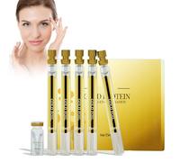 Tkekruh Juego de levantamiento InstaLift, Sérum facial Dorado, Combinación de Hilo de Proteína Soluble Y Esencia de Nano Oro, Suero Facial, Hilos de Proteína para El Levantamiento Facial