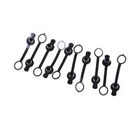 Tkidplw 10 piezas/5 piezas de silicona suave impermeable para enchufes DC022B, tapones a prueba de polvo, tapas protectoras impermeables