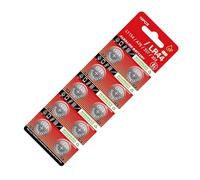 Tkidplw 10 pilas de botón LR44 de 1,5 V, fuente de alimentación alcalina estable para dispositivos y accesorios, reemplaza AG13/A76/LR44/357 pila de botón multiusos