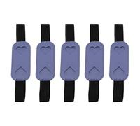 Tkidplw 5 fundas de cuero multifuncionales con bandas elásticas para diario, cuaderno, banda elástica para bolígrafo, Blue