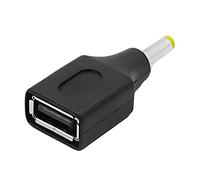 Tkidplw Adaptador de corriente USB a 5.5 x 2 5 x 2.1 .5 x 1.7 4.8 x 1. 4.0 x 1.35 3.0 x 1.1 2.5 x 0.7 mm, adaptador USB hembra a macho hembra con múltiples especificaciones para paquetes móviles
