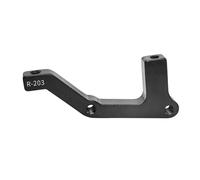 Tkidplw Adaptador de freno de bicicleta de montaña, abrazadera de montaje de disco de bicicleta, abrazadera de montaje de disco de aleación para bicicleta, adaptador de poste de bicicleta a montaje