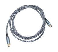 Tkidplw Adaptador de sonido USB C convertidor SPDIF para laptop, accesorios de cine en casa, adaptador digital USB C portátil