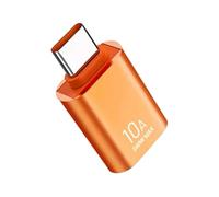 Tkidplw Adaptadores de carga USB A a C a adaptador C, fácil conexión para cámaras y auriculares, adaptador de accesorios de transferencia de datos de velocidad