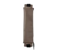 Tkidplw Bandas elásticas ajustables para bolígrafos, portalápices, con cremallera, para diario de tapa dura, planificador, bolsa de viaje, Brown