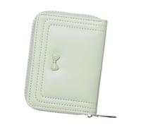 Tkidplw Bifolds - Monedero minimalista para tarjetas de crédito, carteras casuales para mujer, monederos de moda, monederos, tarjetas de efectivo, carteras para mujer, verde claro, Mass Beauty