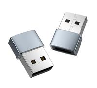 Tkidplw Cable convertidor USB C hembra a USB macho, USB 2.0 macho a tipo C hembra, función de adaptador, fácil de conectar y usar, adaptador de accesorios