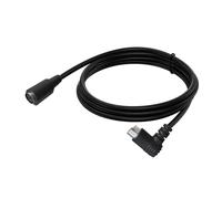 Tkidplw Cable S Video de 5 pines Línea pequeña DIN, Elbow 3M | Con cabezal recto / en ángulo recto para cine en casa y uso en viajes, lo que garantiza visión auditiva clara y