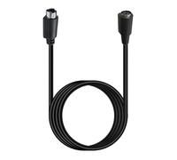 Tkidplw Cable S Video de 5 pines Línea pequeña DIN, Straight head 3M | Con cabezal recto / en ángulo recto para cine en casa y uso en viajes, lo que garantiza visión auditiva clara y