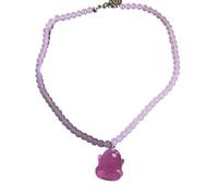 Tkidplw Collar de cuentas divertido de Halloween con colgante único de resina para fiesta diaria, talla única, como se describe, como se describe