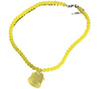 Tkidplw Collar de cuentas divertido de Halloween con colgante único de resina para fiesta diaria, talla única, como se describe, como se describe