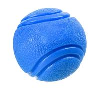 Tkidplw Colorido juguete masticable para perros con textura ergonómica para limpieza de dientes y pelota de alta elasticidad para buscar al aire libre