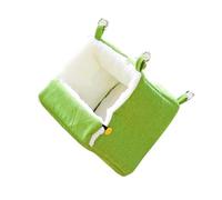 Tkidplw Cómodo refugio calentado por USB para loros, regulador modificable, para colgar en invierno, casa de pájaros calentada por USB