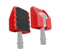 Tkidplw Convertidores de pedales de ciclismo con textura antideslizante, adaptadores ligeros para un control mejorado y fácil instalación, convertidor de escalones planos antideslizantes