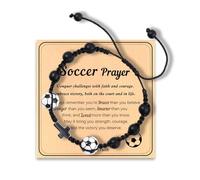 Tkidplw Cordón trenzado de madera hecho a mano para hombre, cuentas de madera natural, cordón tejido negro, deportivo, casual, joyería deportiva, temática deportiva para hombres, talla única, como se