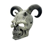 Tkidplw Devil Demons - Monstruos de cuerno aterrador para Halloween, bailes de máscaras, disfraz de cosplay de Mardi Gras, bailes de máscaras, demonios del diablo
