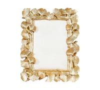 Tkidplw Elegante marco de fotos dorado, bandeja de exhibición de joyas, organizador de aretes de resina, para decoración del hogar, tienda, elegante bandeja de exhibición de joyas para collares