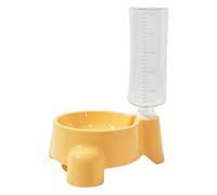 Tkidplw Estación de alimentación elevada para perros con botella de agua a prueba de fugas, plato desmontable y diseño que ahorra espacio, gatos desmontables y cuenco de agua