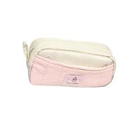 Tkidplw Estuche de almacenamiento de lona multiusos estructurado para herramientas de escritura, suministros de arte, construcción resistente, diseño fácil de llevar, diseño único, bolsa de