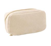 Tkidplw Estuche multifuncional de pana para lápices, estuche portátil de gran capacidad, organizador de bolígrafos, bolsas de maquillaje de pana, de viaje, c