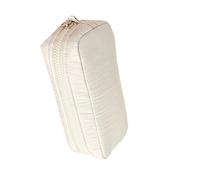 Tkidplw Estuche portátil de gran capacidad, estuche para bolígrafos, suministros de oficina escolar para estudiantes, espaciosa, caja de almacenamiento simple para la escuela y la oficina, a