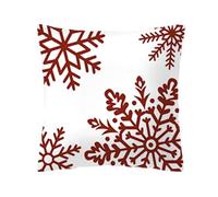 Tkidplw Fundas de cojín decorativas de Navidad, cómodas y lavables, para sala de estar, dormitorio, oficina, 1 unidad, decoración de sala de estar de temporada