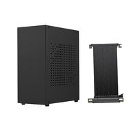 Tkidplw HTPC Case A07 ITX Chasis Soporta CPU RTX2070 USB 3.0 con PCIE3. Cable USB3. Puerto 1U Fuente de alimentación Aluminio ITX Motherboards Case