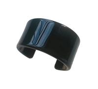 Tkidplw Resina de diseños simples, materiales resistentes, accesorio versátil, ideal para atuendos casuales o formales, joyería minimalista de moda, talla única, como se describe