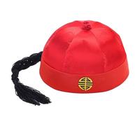 Tkidplw Sombrero chino para disfraces y accesorios de fotografía para juegos de rol y teatro, sombrero de emperadores feudales