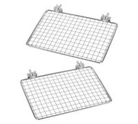 Tkidplw Soporte de entrenamiento para loros de acero inoxidable, plataforma de salto y jaula de enriquecimiento para loros escaladores seguros